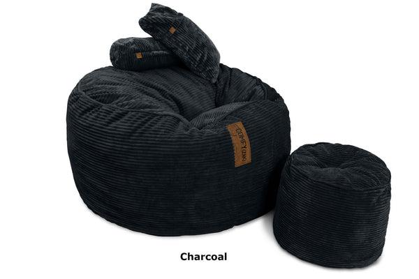 Corduroy Comfyzak Beanbag Combo Sale - Comfyzak COMBO/B-C/S/CH