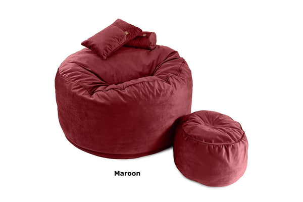 Velvet Comfyzak Beanbag Combo Sale - Comfyzak COMBO/B-S/S/MR