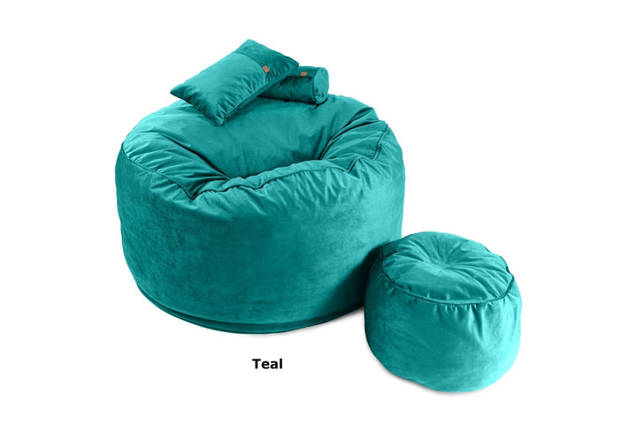 Velvet Comfyzak Beanbag Combo Sale - Comfyzak COMBO/B-S/S/TL