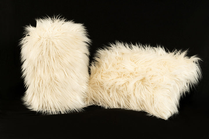 Flokati Fur Pillows - Comfyzak P-F/PB/GZ